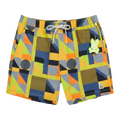 Psycho Bunny Henry Deco Men Swim Trunks Navy Multi