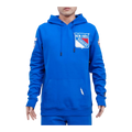 Pro Standard NHL New York Rangers Classic Pull-Over Men Hoodie Royal Blue