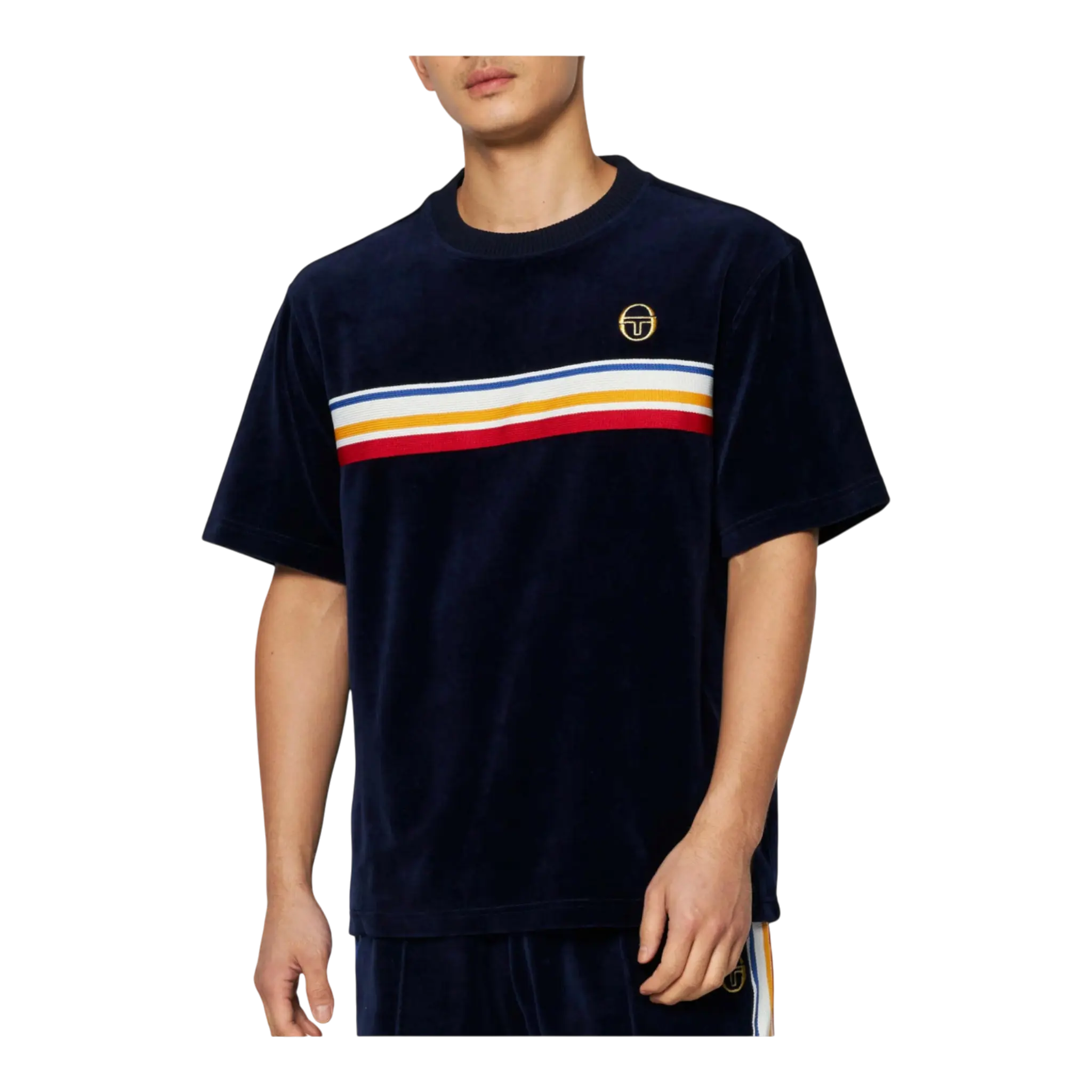 Sergio Tacchini Ivanes Men T‑Shirt Maritime Blue