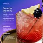 blackberry lavender (botanical soda | 12 pack)