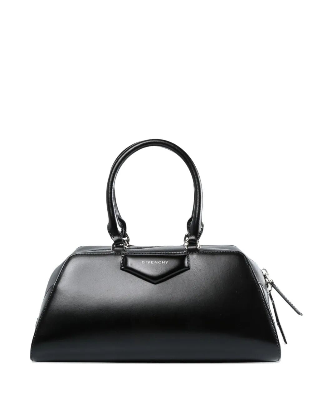 Women Small Antigona East - West Bag In Box Leather