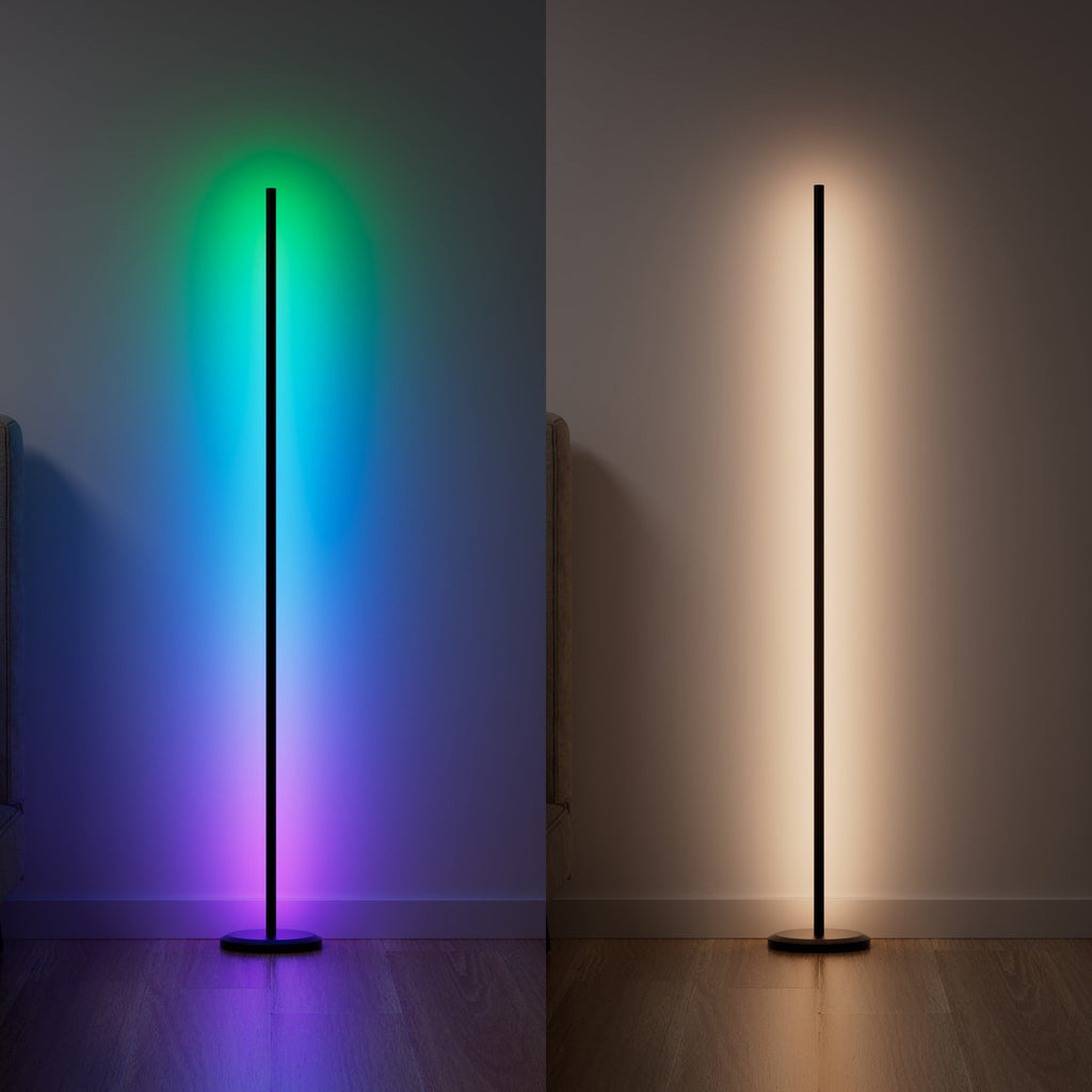 Smart Multicolor Floor Lamp (Black)