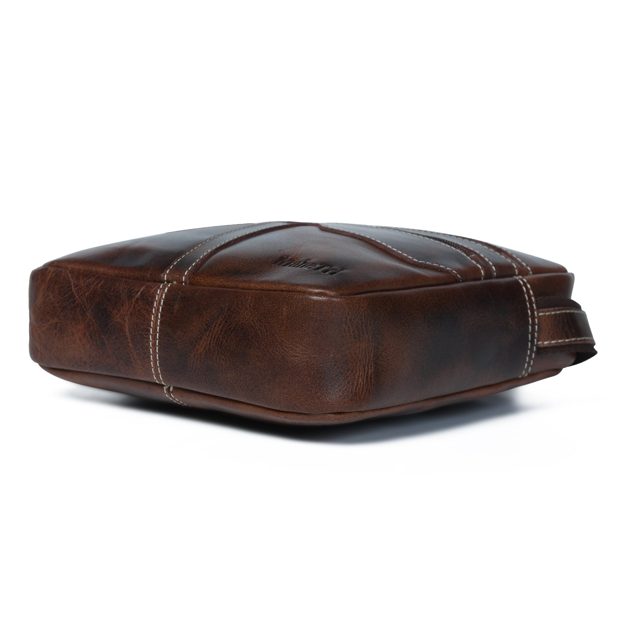 The Compact Messenger - Dark Brown