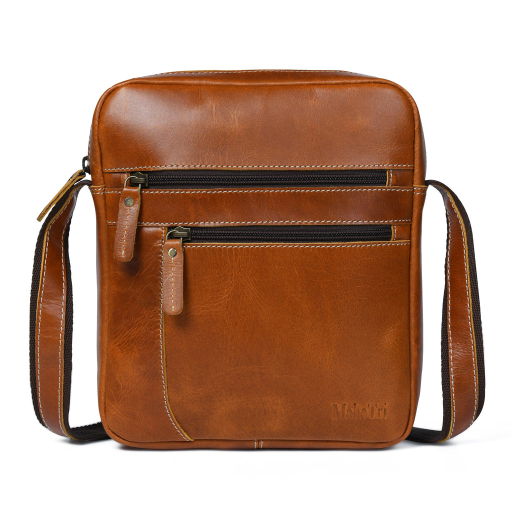 The Compact Messenger - Tan