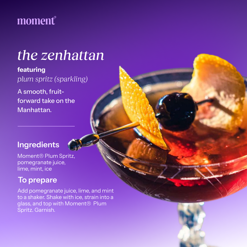 plum spritz (sparkling mocktail | 12 pack)