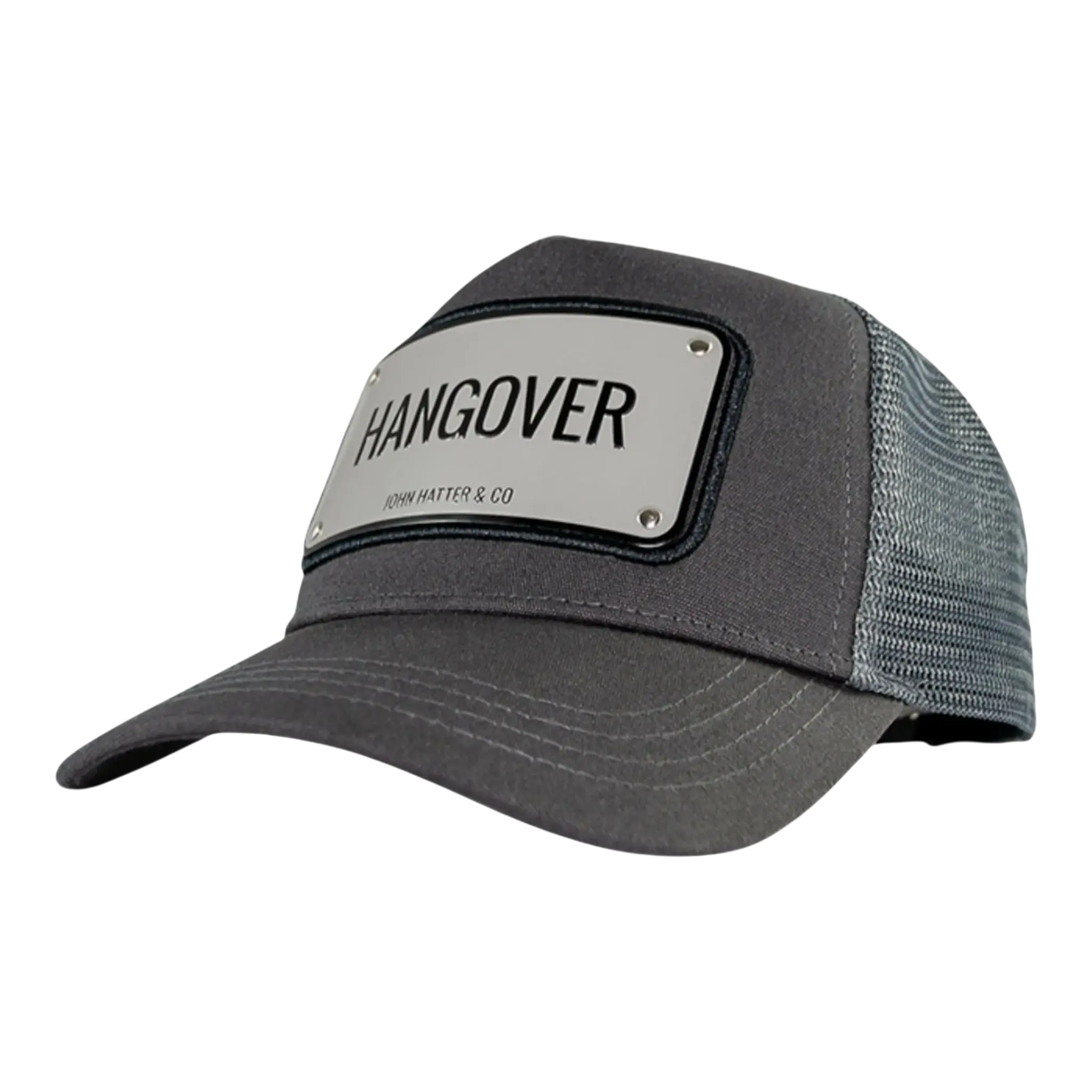 John Hatter & Co Hangover Trucker Hat Grey