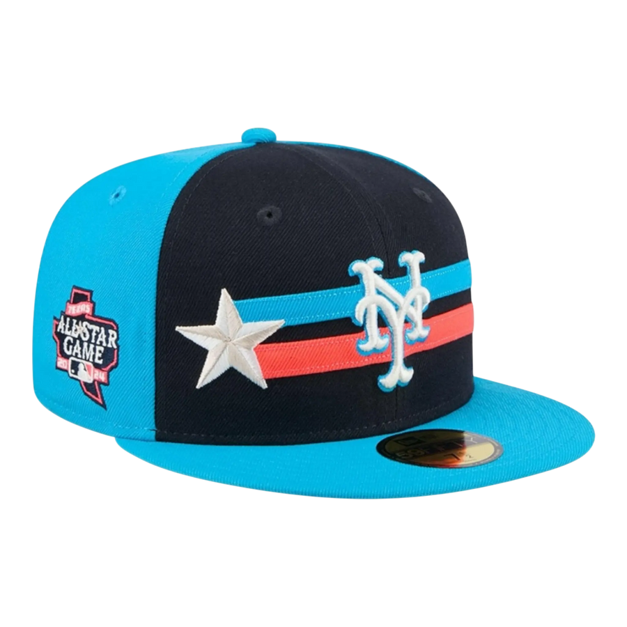 New Era 59Fifty MLB New York Mets 2024 All Star Game Fitted Hat Blue/Navy/Orange