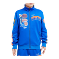 Pro Standard New York Knicks Home Town Men Track Jacket Royal Blue