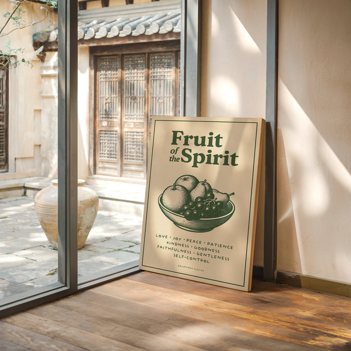 WONDERWALL 'L’Atelier Fun Collection' Fruit of the Spirit Print