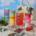 mood - boosting sparkling variety (botanical soda | 24 pack)