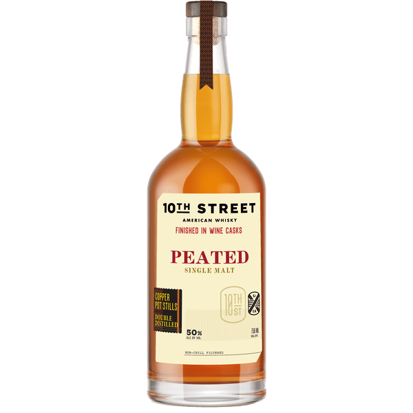 10th Street Distillery - Peated American Single Malt (750ML)