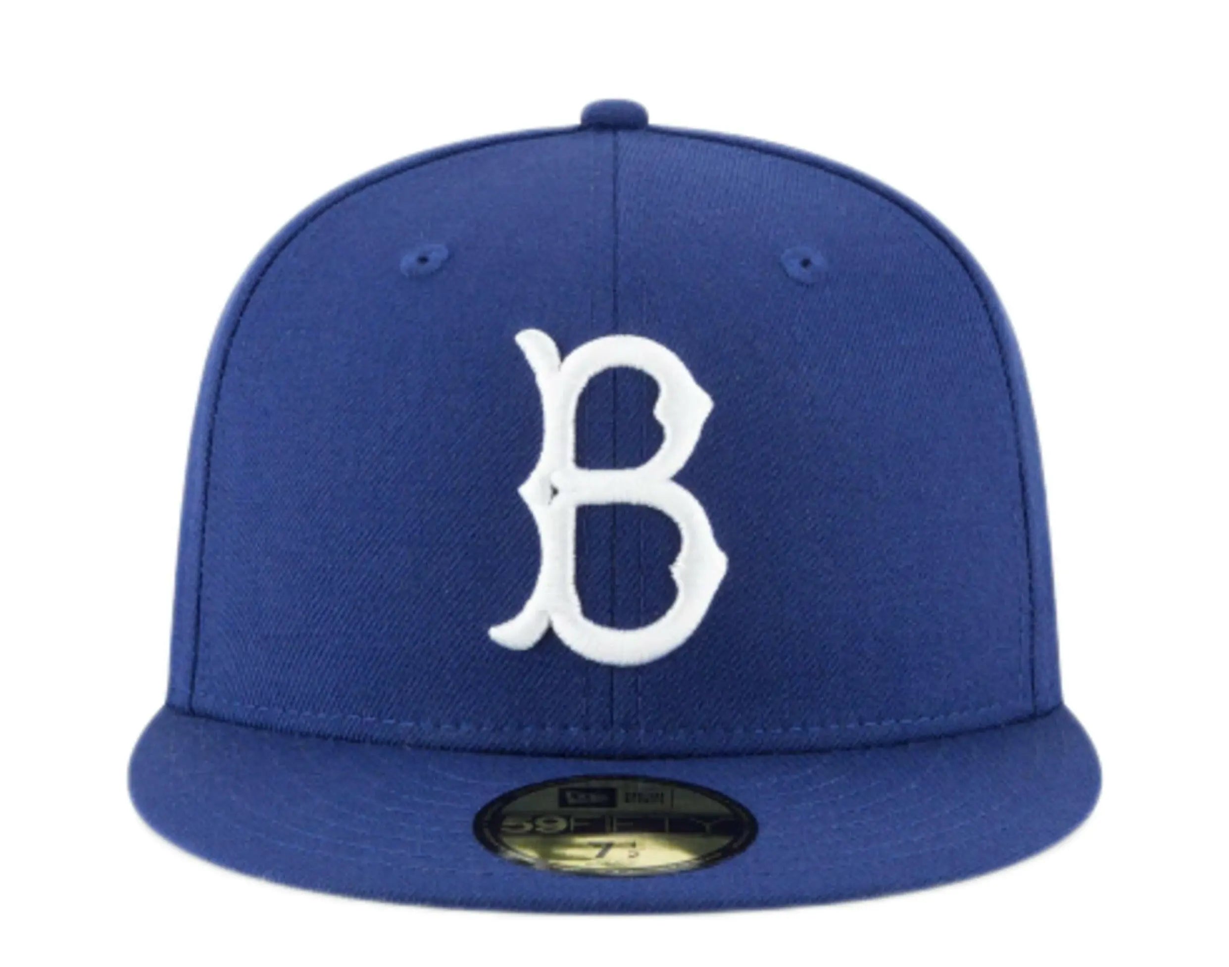 New Era 59Fifty Brooklyn Dodgers 1949 Cooperstown Men Fitted Hat Royal Blue