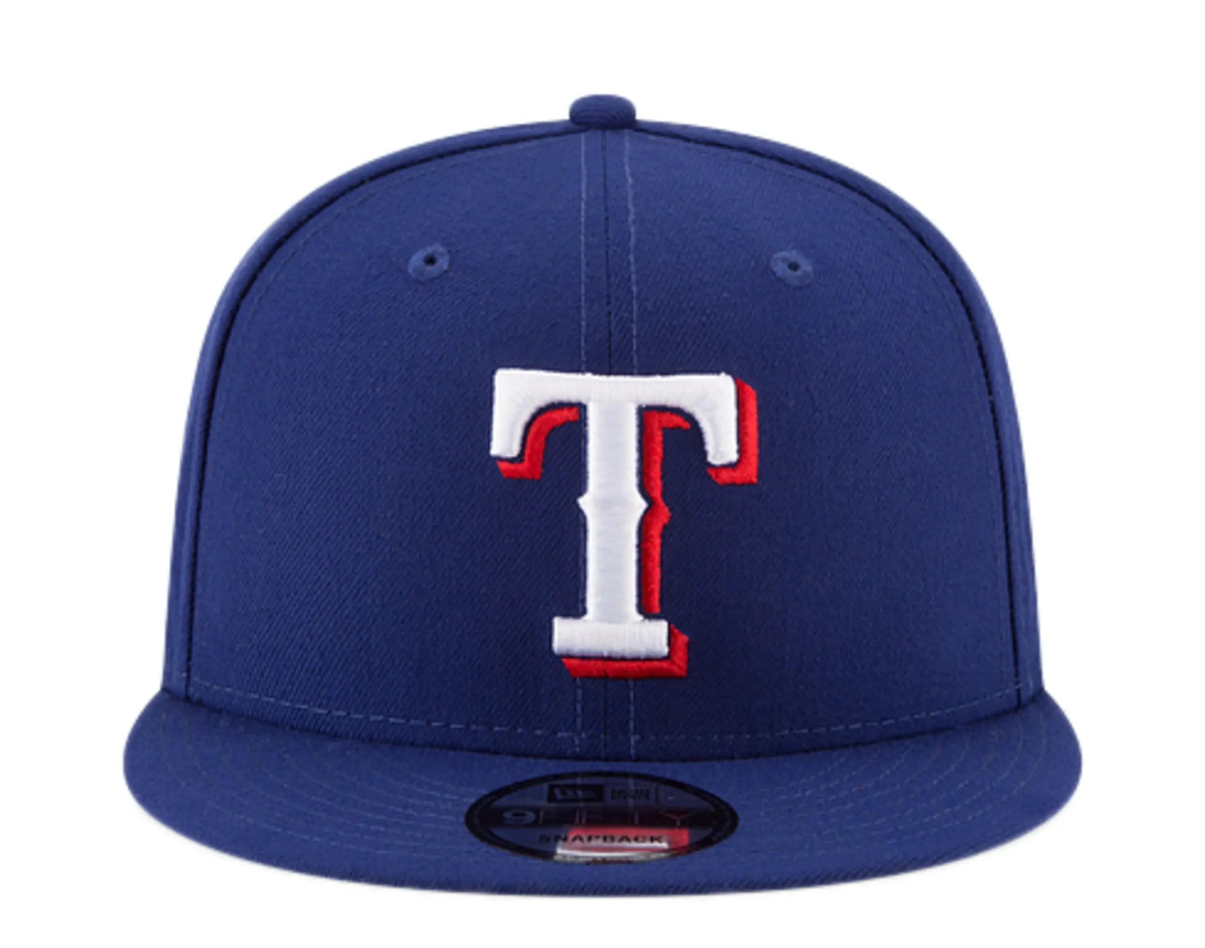 New Era 9Fifty Texas Rangers Men Snapback Hat Blue