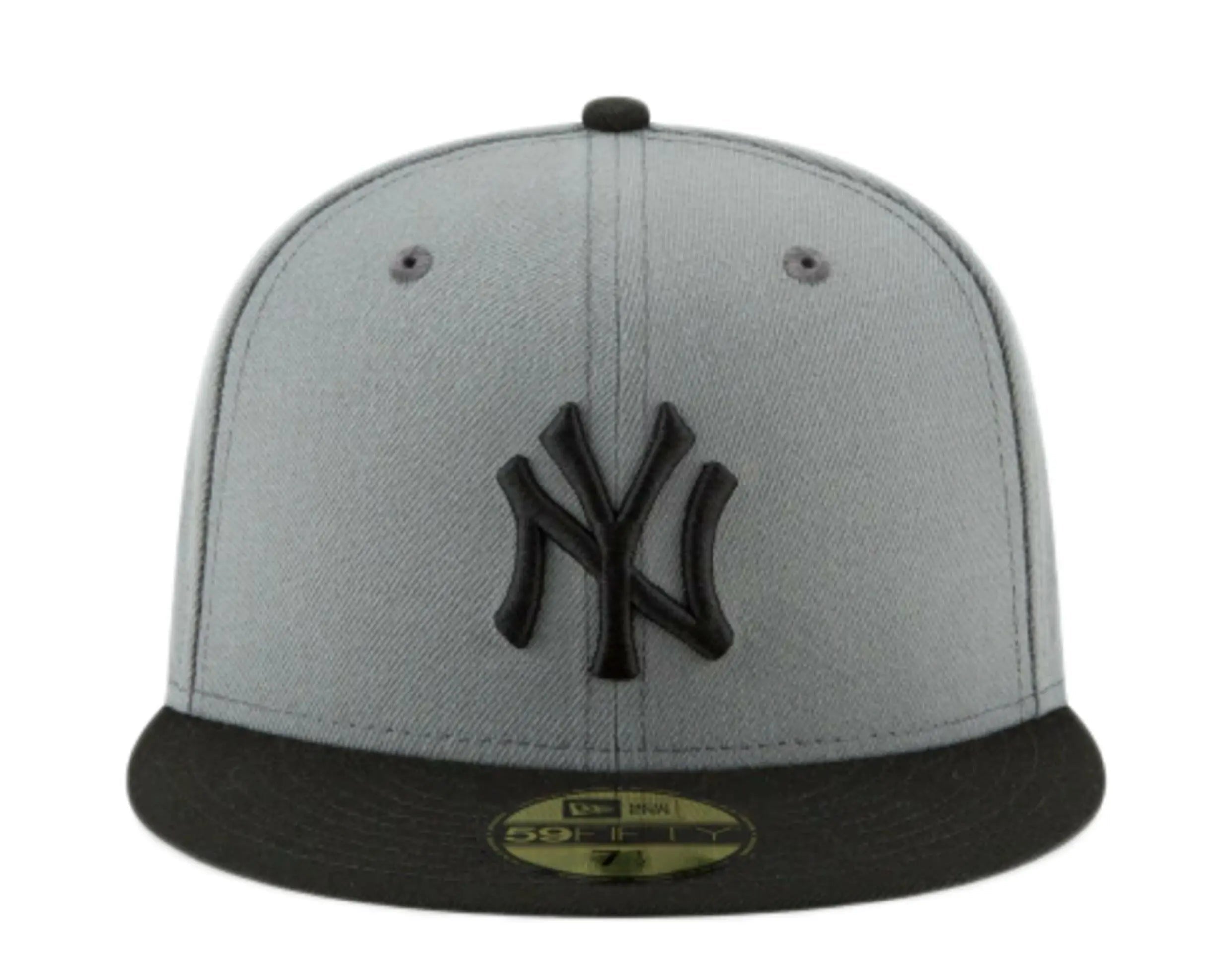 New Era 59Fifty New York Yankees Men Fitted Hat Storm Gray