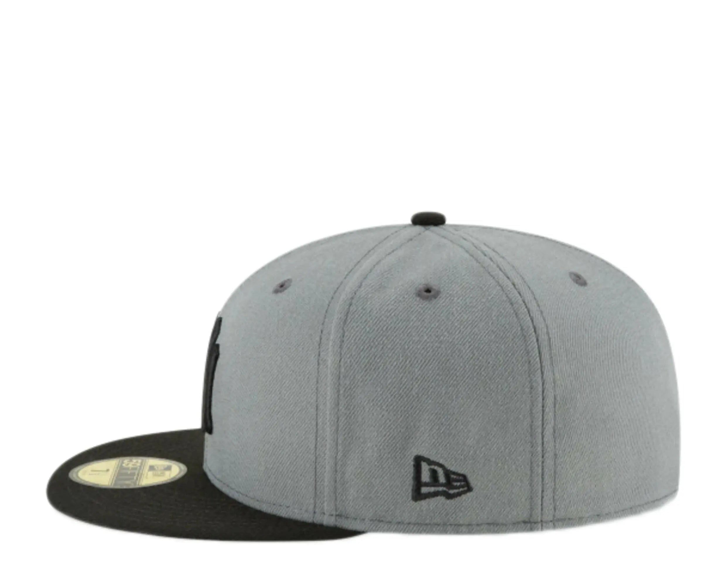 New Era 59Fifty New York Yankees Men Fitted Hat Storm Gray