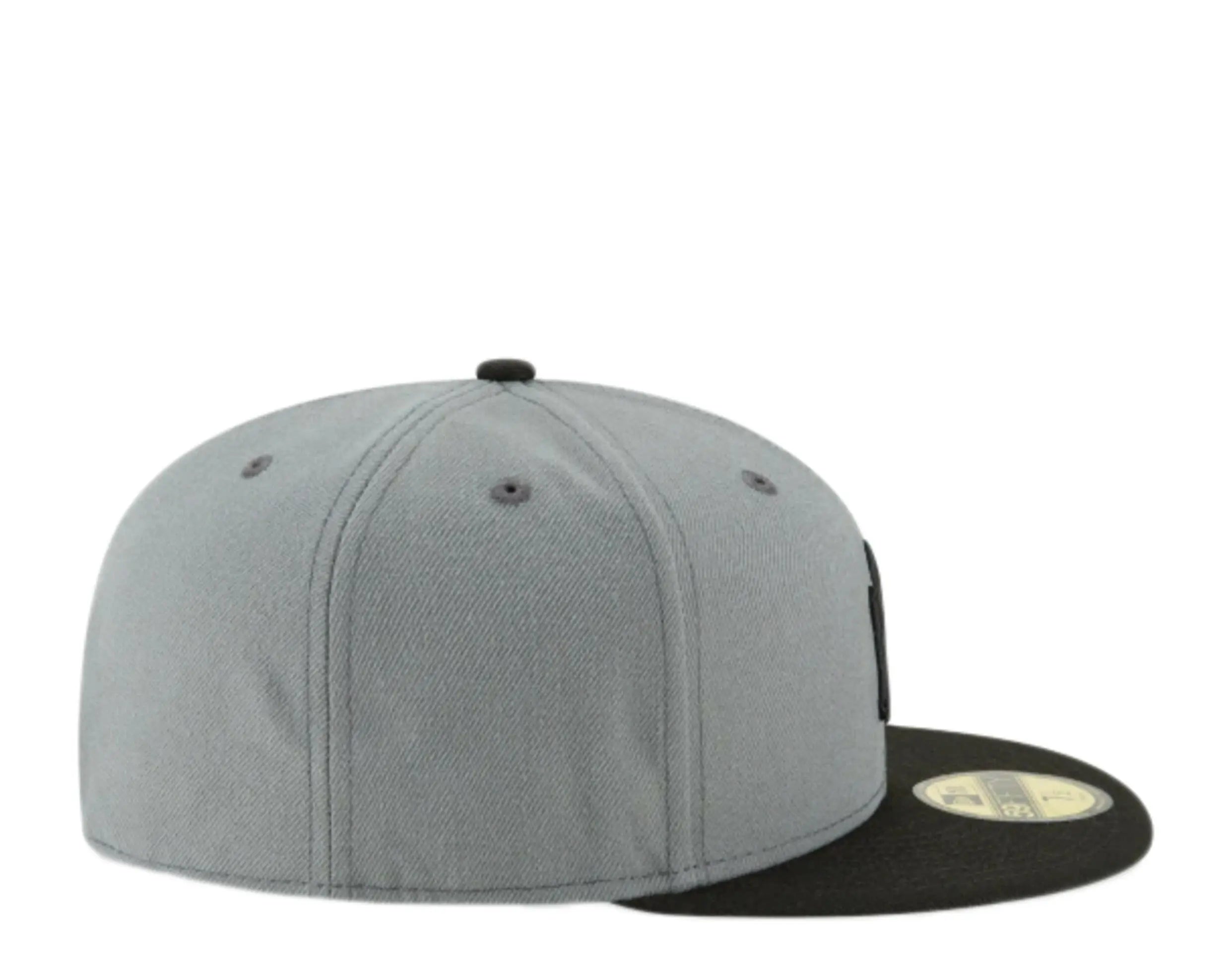New Era 59Fifty New York Yankees Men Fitted Hat Storm Gray