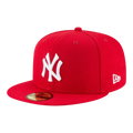 New Era 59Fifty New York Yankees Men Fitted Hat Red
