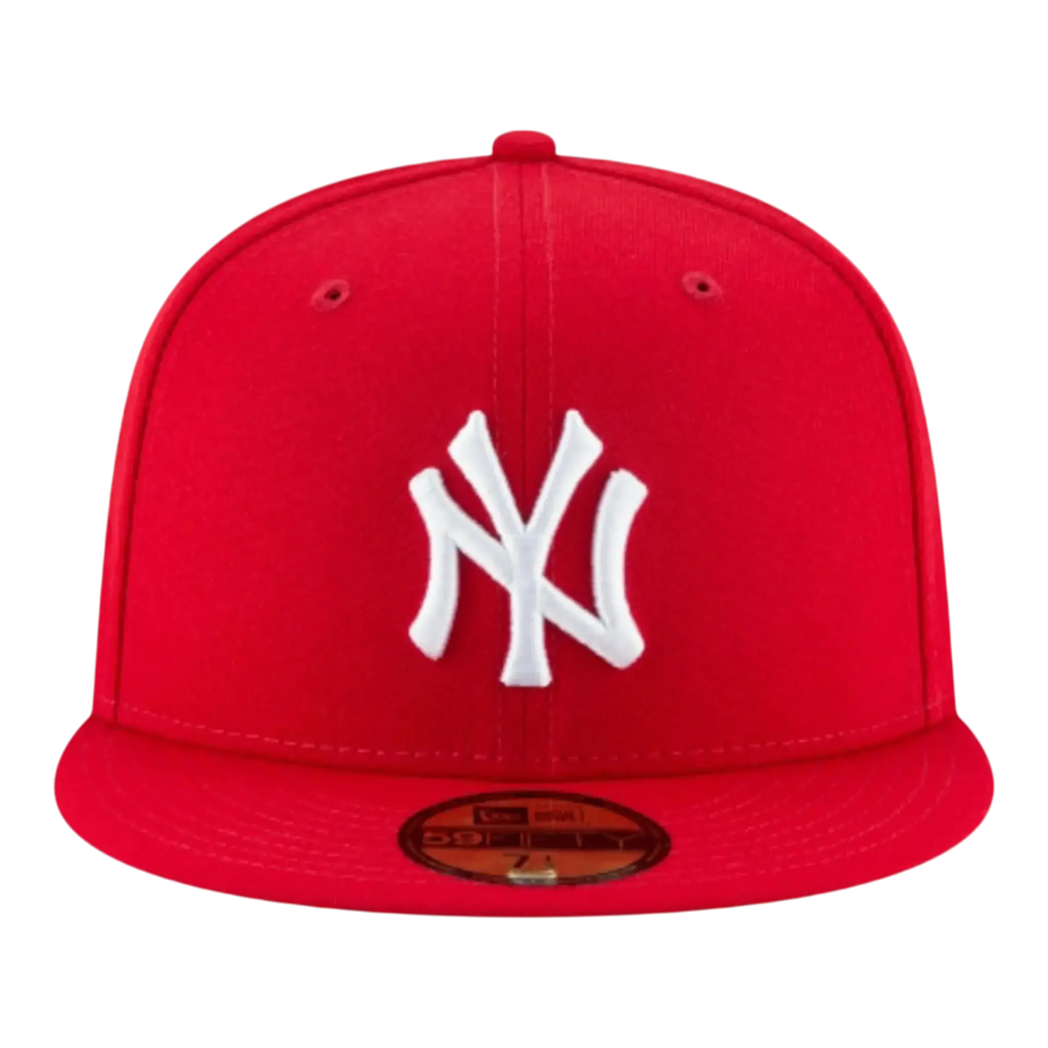 New Era 59Fifty New York Yankees Men Fitted Hat Red
