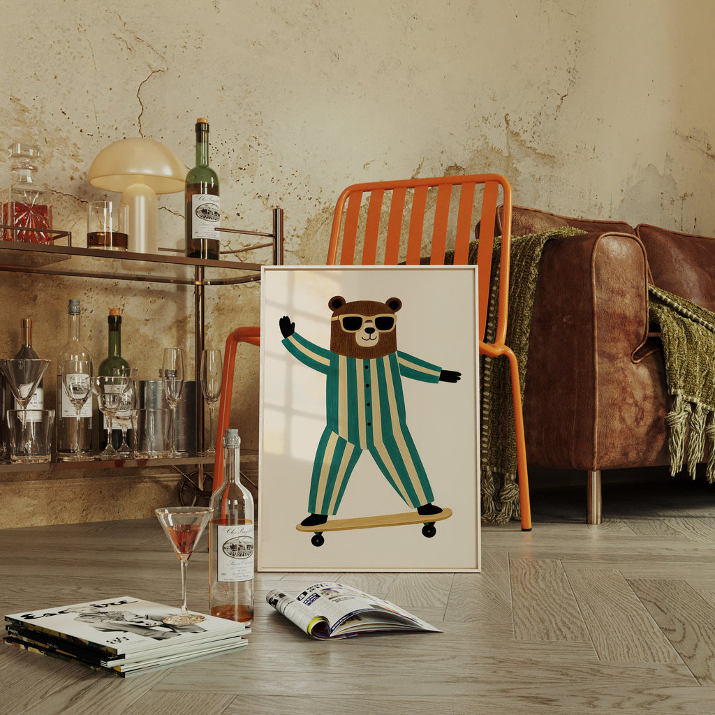 WONDERWALL 'L’Atelier Fun Collection' Cool Bear on Board
