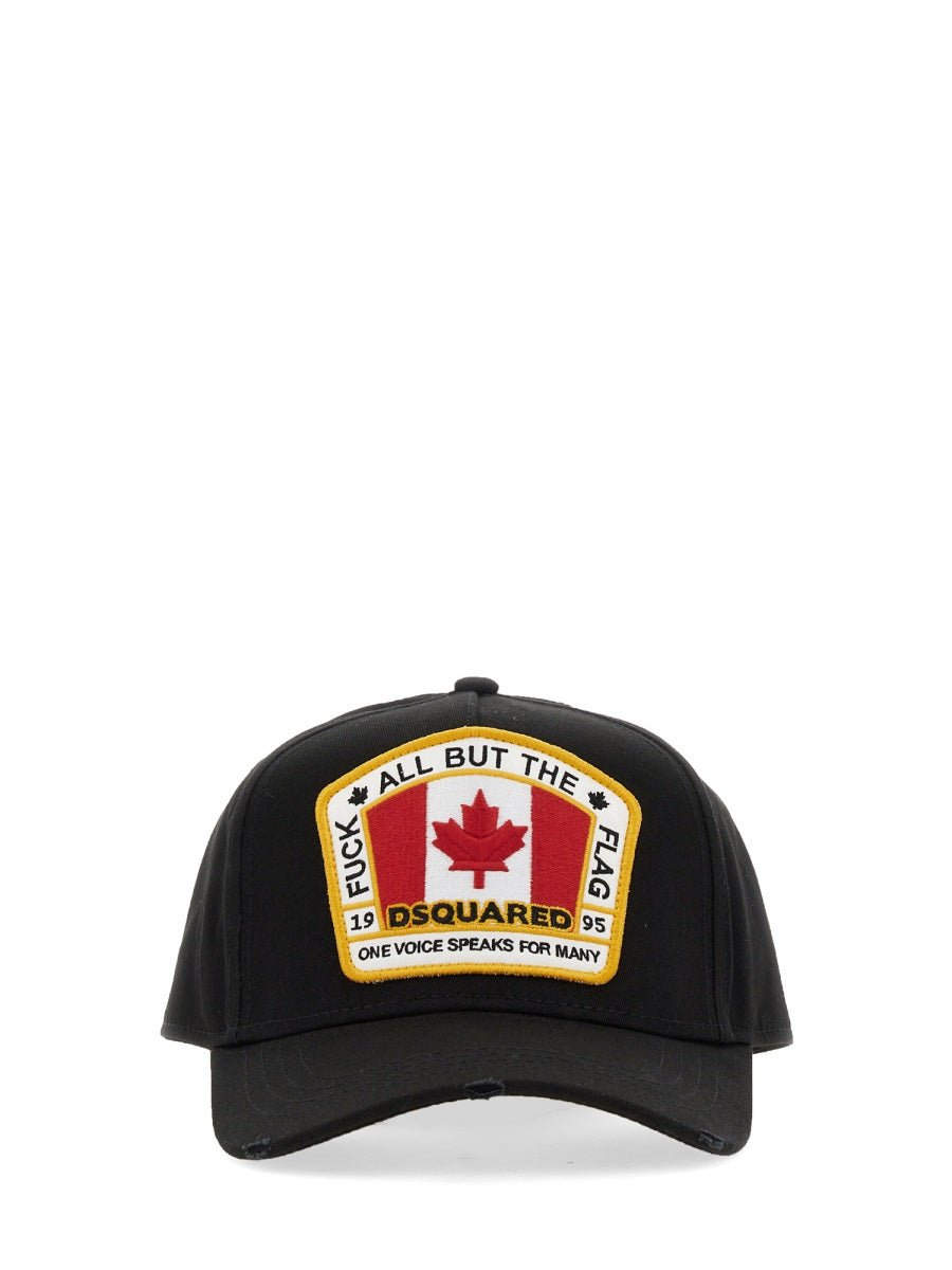 Dsquared Men Baseball Hat With Logo