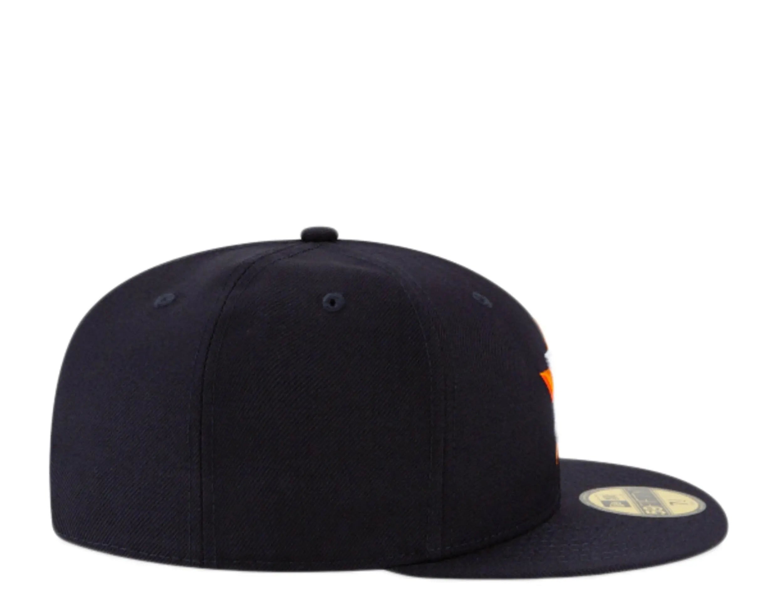 New Era 59Fifty Houston Astros 2017 World Series Men Fitted Hat Navy Blue