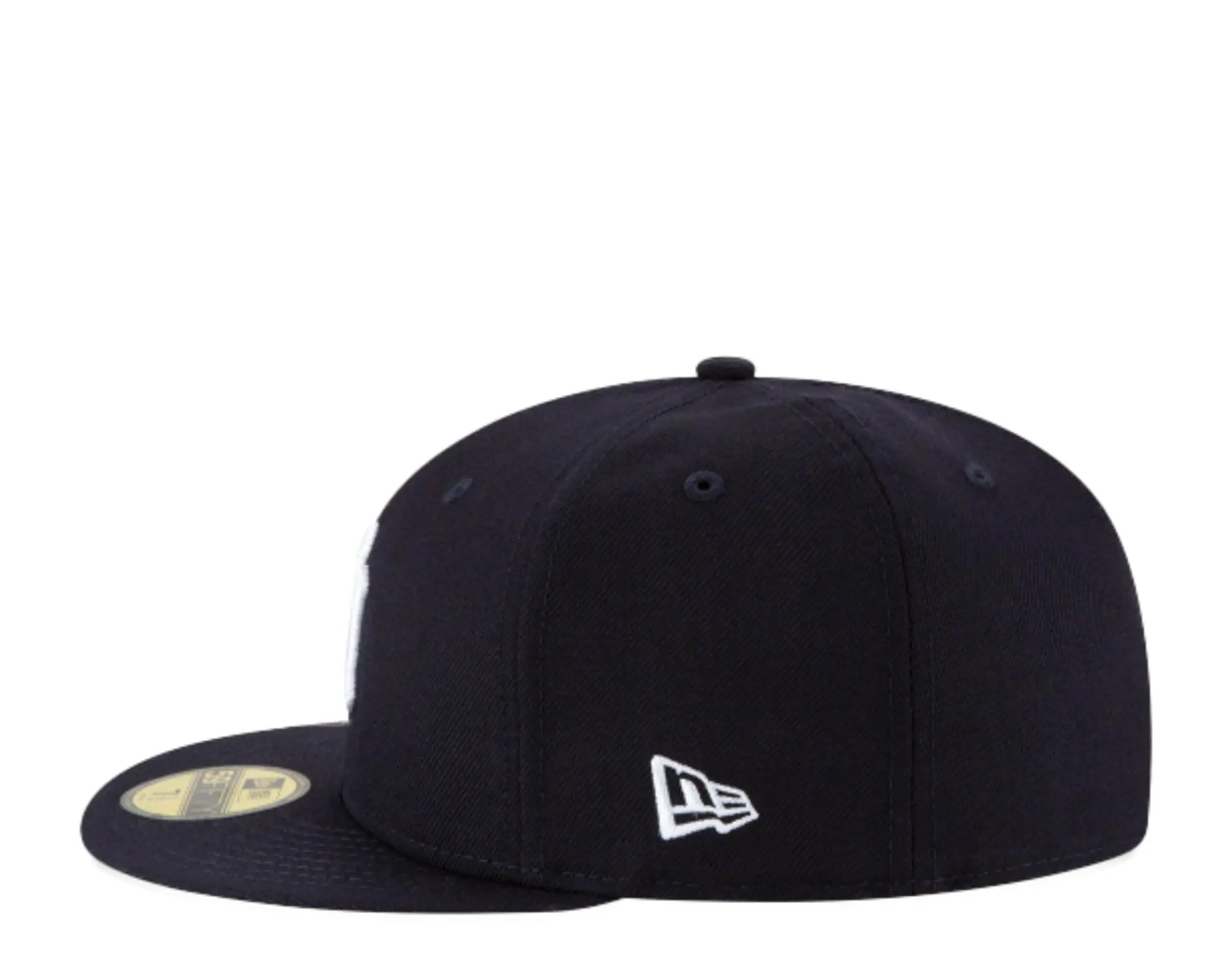 New Era 59Fifty New York Yankees Men Fitted Hat Navy Blue