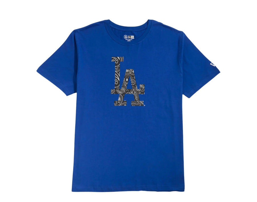 New Era Los Angeles Dodgers Paisley Elements Men T-Shirt Royal