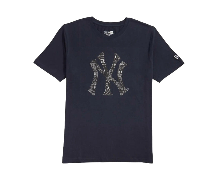 New Era New York Yankees Paisley Elements Men T-Shirt Navy