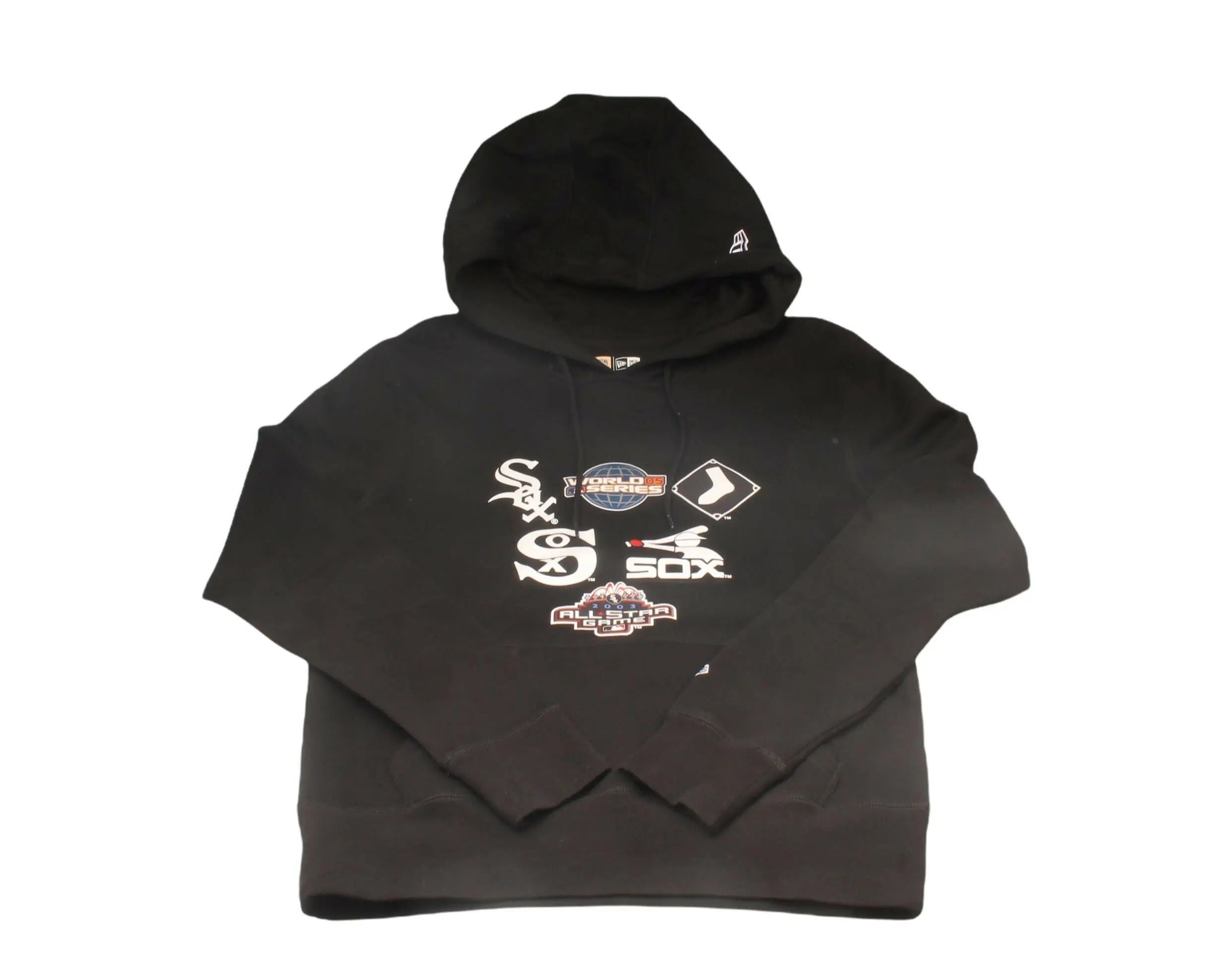New Era Chicago White Sox Patch Pride Men Hoodie Black