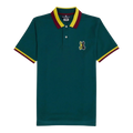 Psycho Bunny Cooper Split Bunny Logo Men Polo Shirt Spruce