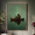 WONDERWALL ‘L’Atelier Fun Collection’ Fishing Ape in a Red Canoe