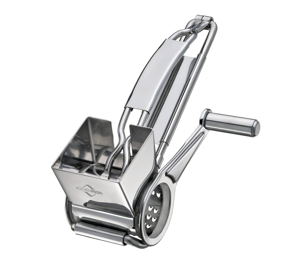 WONDERWALL ‘La Sélection Joyce’ Stainless Steel Single Drum Rotary Cheese, Chocolate, and Nuts Grater