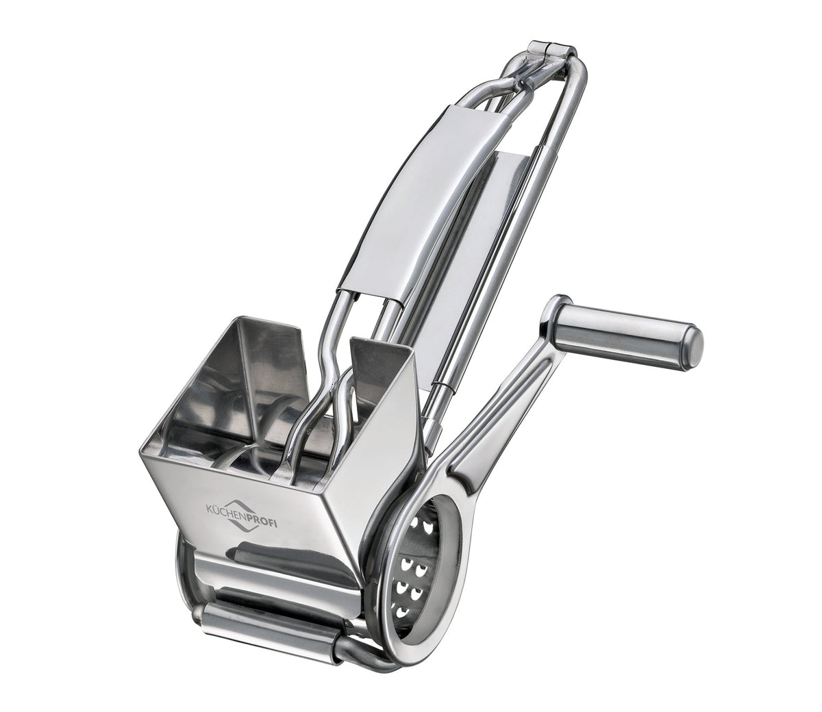 WONDERWALL ‘La Sélection Joyce’ Stainless Steel Single Drum Rotary Cheese, Chocolate, and Nuts Grater