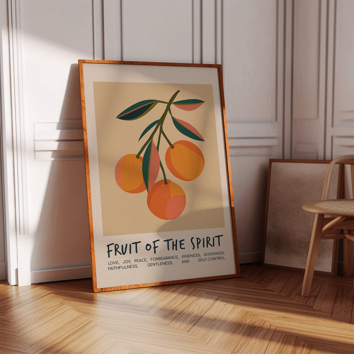 WONDERWALL ‘L’Atelier Fun Collection’ Fruit of the Spirit Citrus Branch Print
