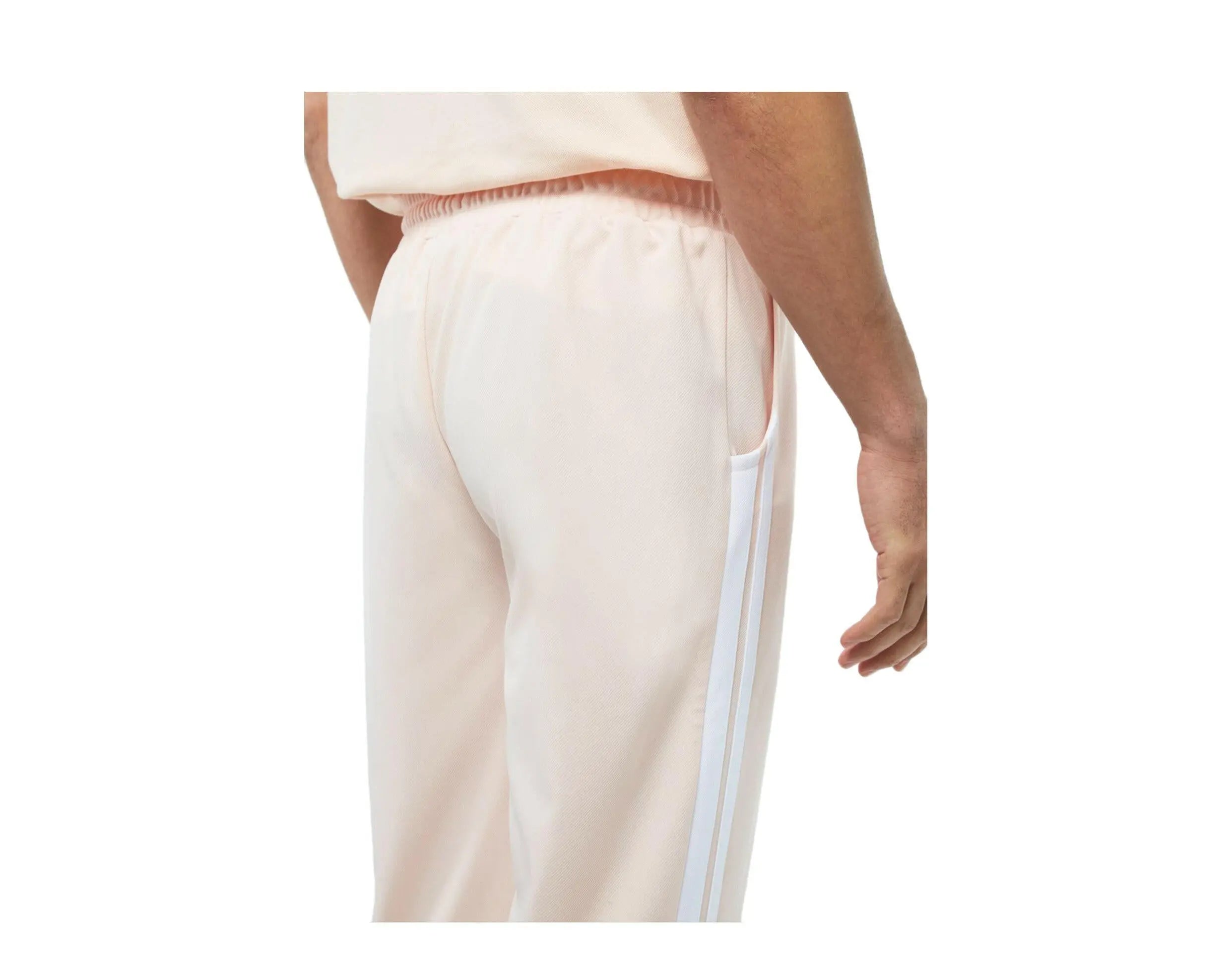 Sergio Tacchini New Damarindo Men Track Pants Pearl Blush/White