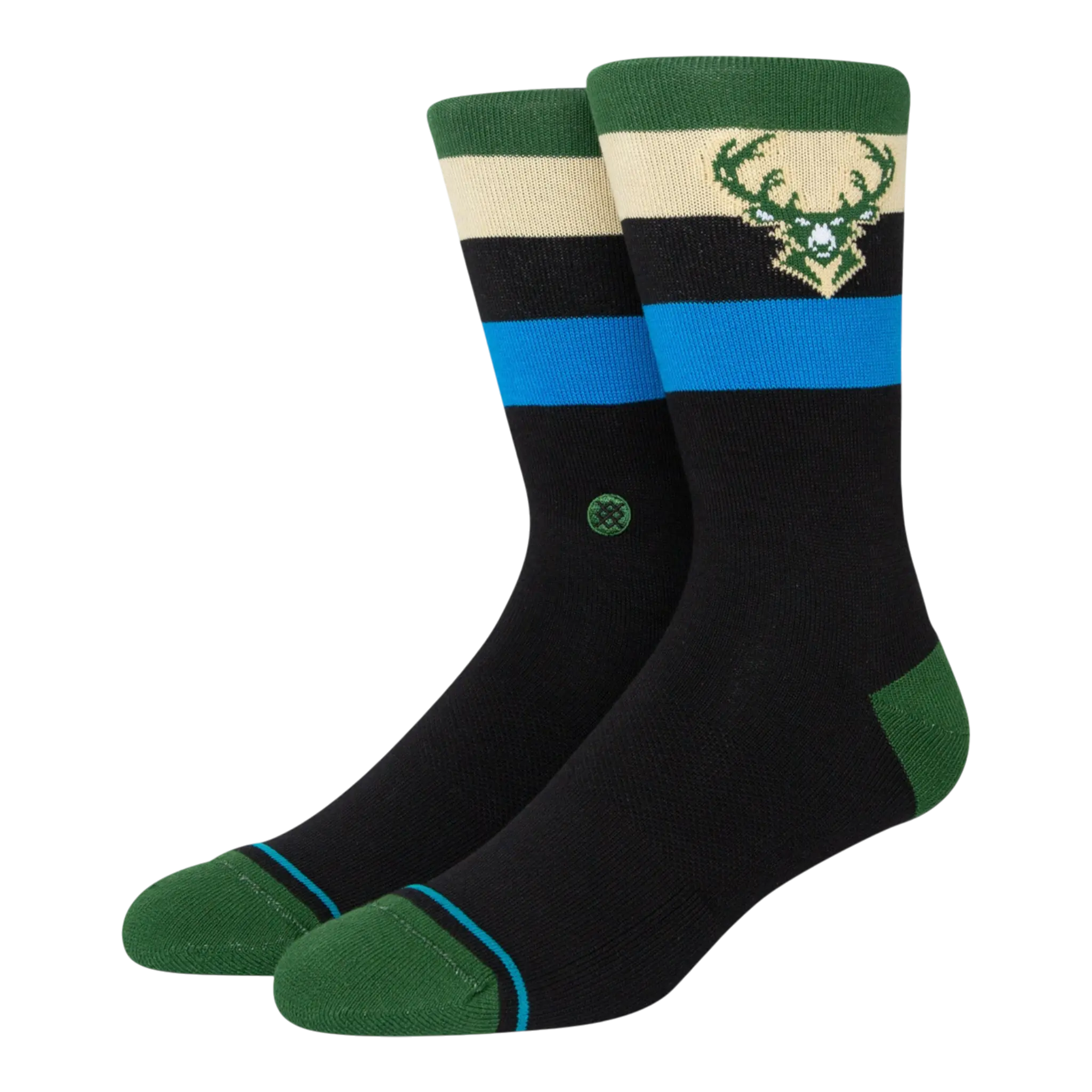 Stance Bucks ST Men Crew Socks Dark Green
