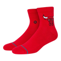 Stance Chicago Bulls Quarter Men Ankle Socks Red