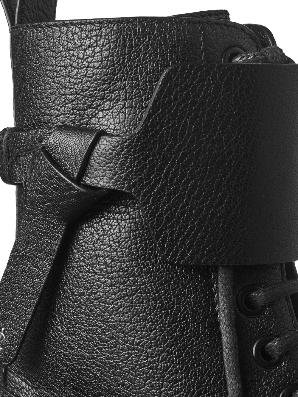 Women Rosabel Leather Lace - Up Combat Boots