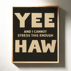 WONDERWALL ‘L’Atelier Fun Collection’ Yee Haw and I Cannot Stress This Enough