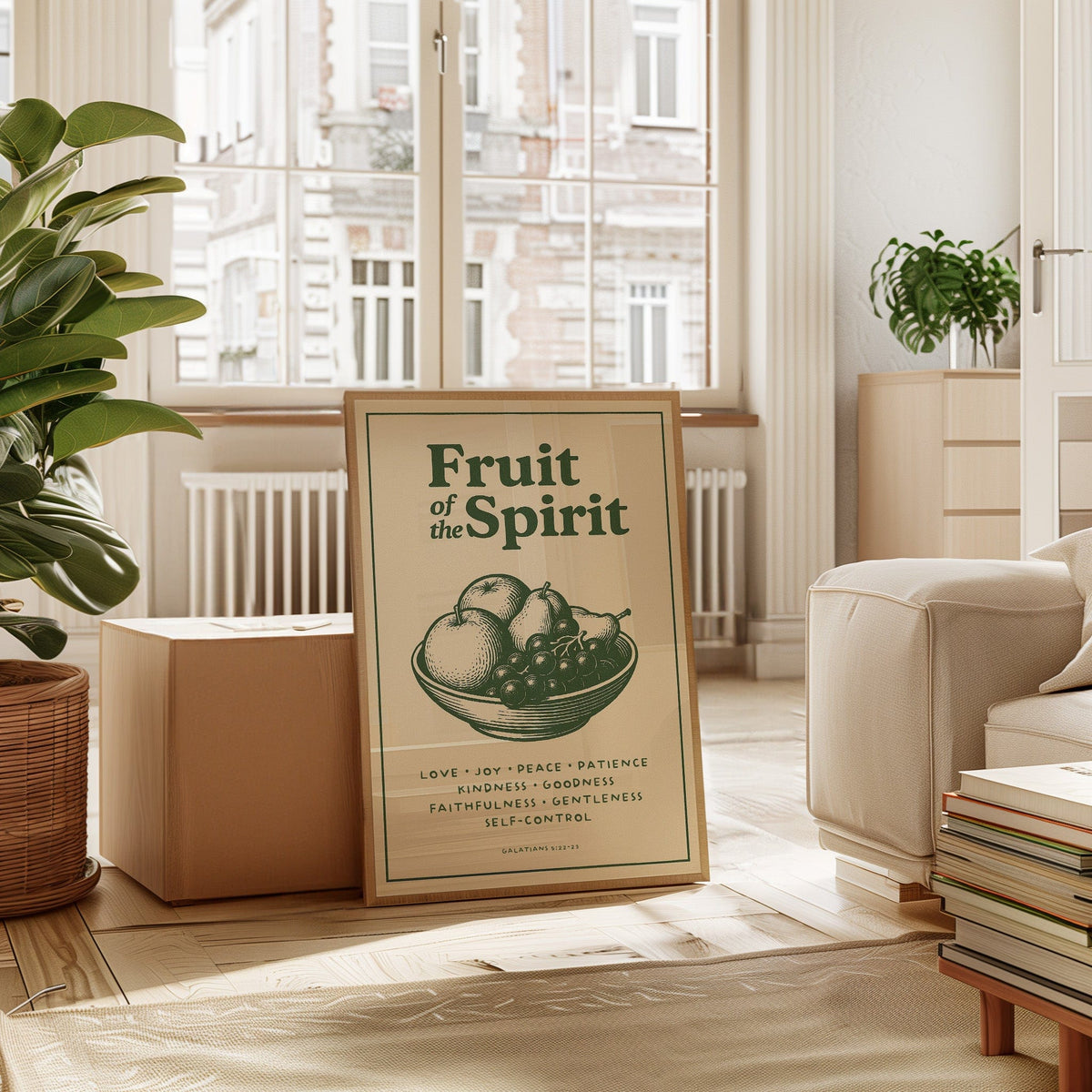 WONDERWALL 'L’Atelier Fun Collection' Fruit of the Spirit Print