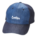 Cookies Thin Mint Original Logo Dad Hat Blue Denim