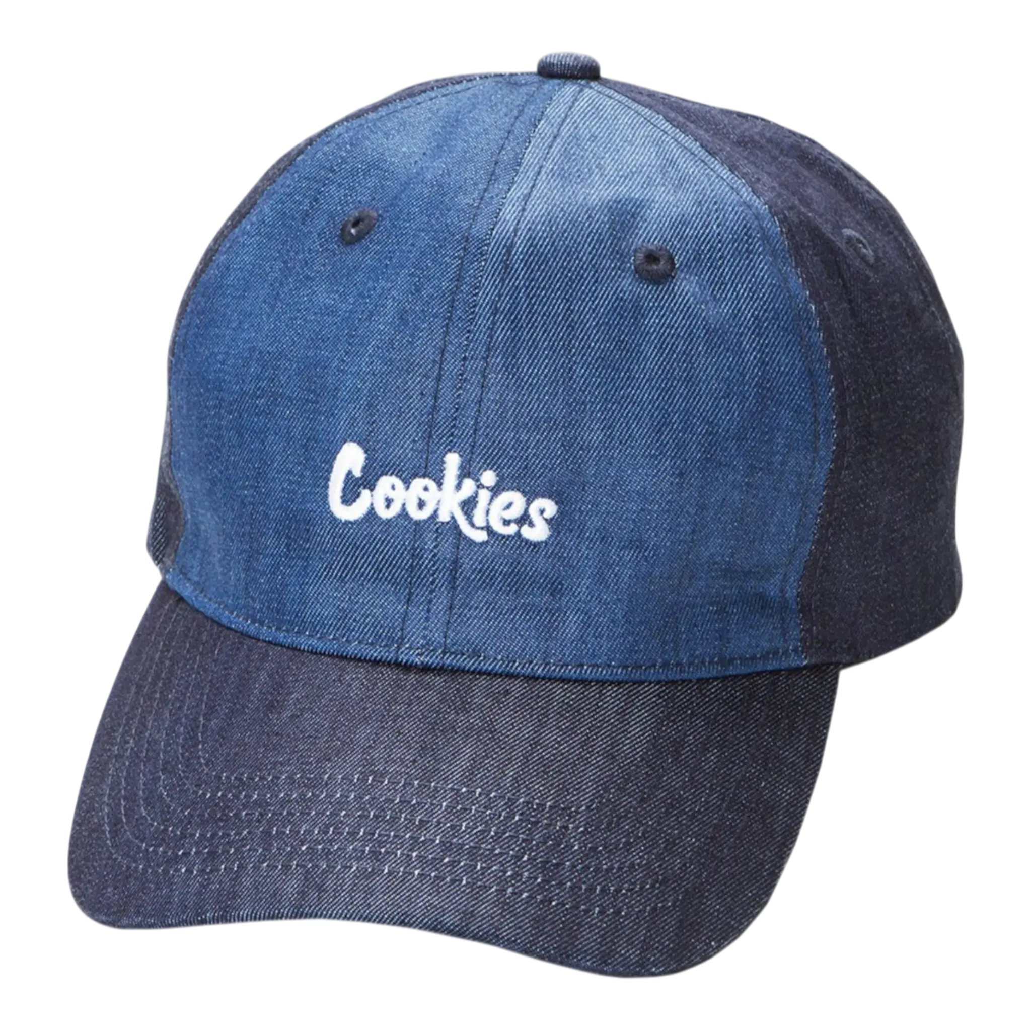 Cookies Thin Mint Original Logo Dad Hat Blue Denim