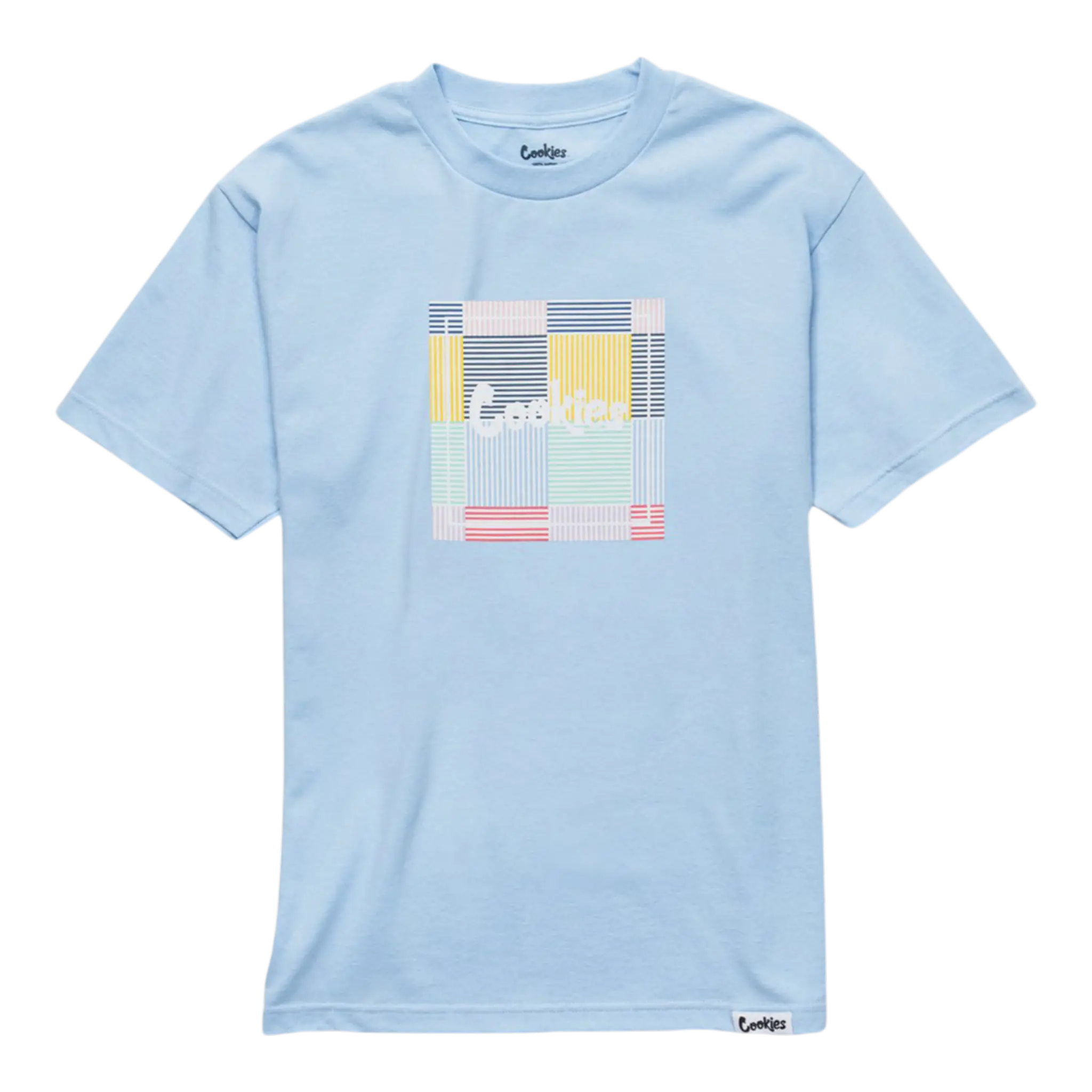 Cookies Classic Arch Logo T-Shirt Men Powder Blue