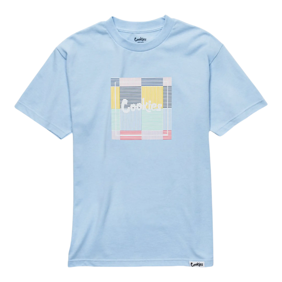 Cookies Classic Arch Logo T-Shirt Men Powder Blue
