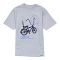 Cookies Silver Foil Logo Men T-Shirt Silver