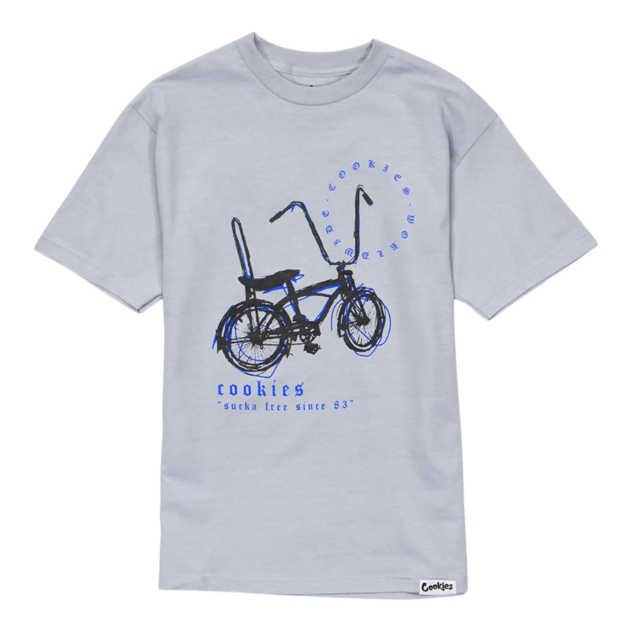 Cookies Silver Foil Logo Men T-Shirt Silver