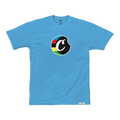 Cookies Block Logo T-Shirt Men Cardinal