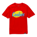 Cookies Classic Arch Logo T-Shirt Men Red