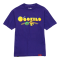 Cookies Gradient Logo T-Shirt Men Purple