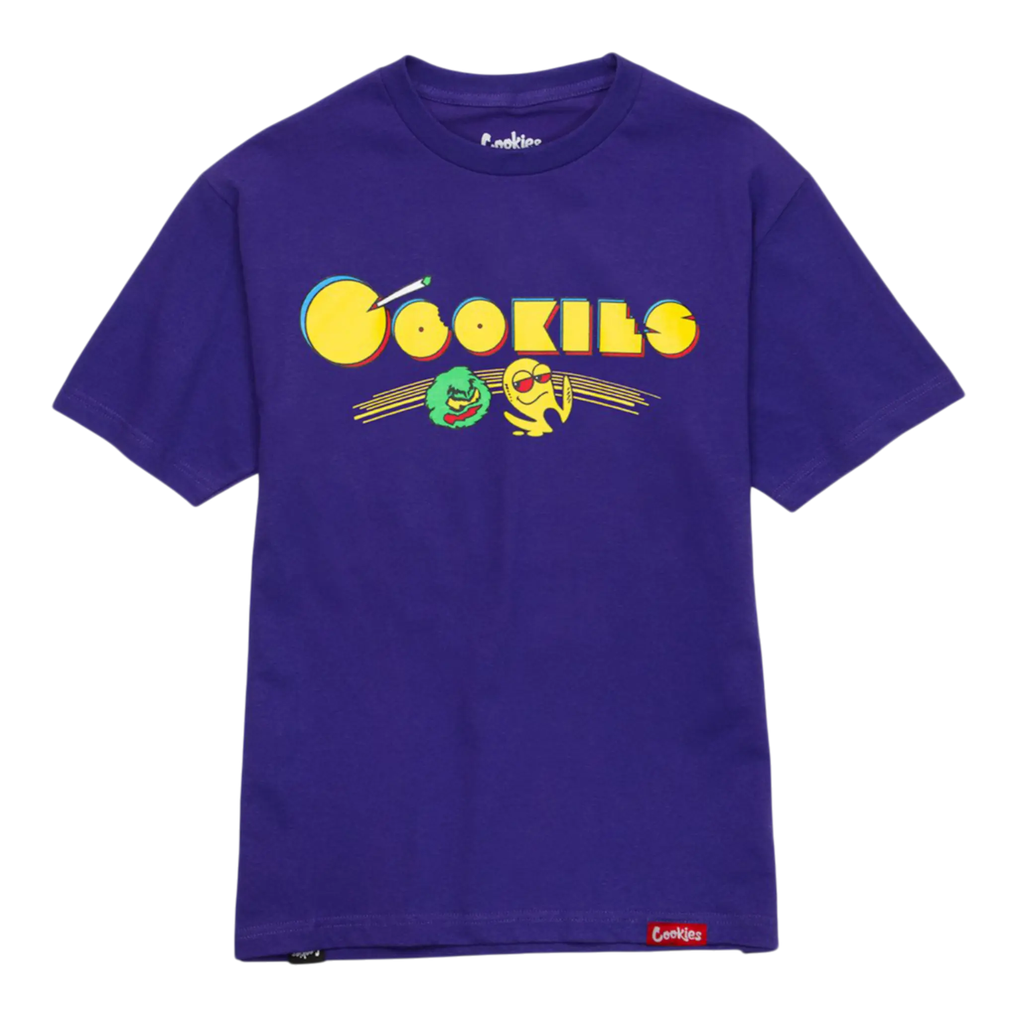 Cookies Gradient Logo T-Shirt Men Purple